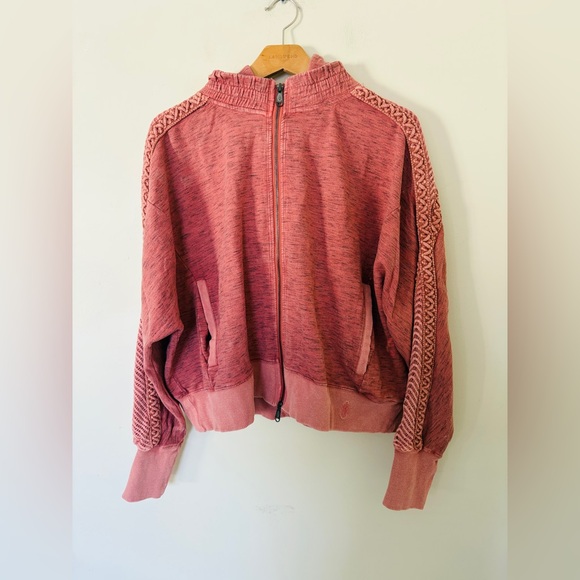 NWF $120 Free People Mountain high Cable Hoodie L - Picture 4 of 16